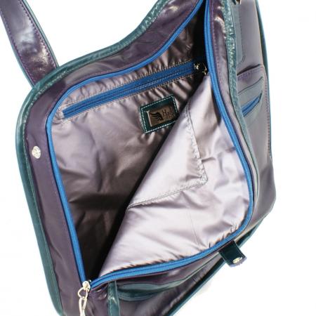 ESTAFETTE  <br /> dark violet & teal green