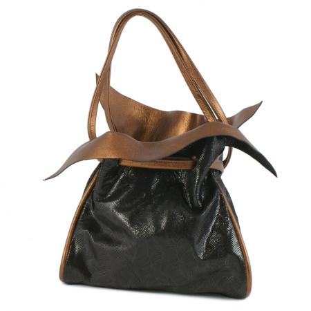  NANA BAG<br /> black & bronze
