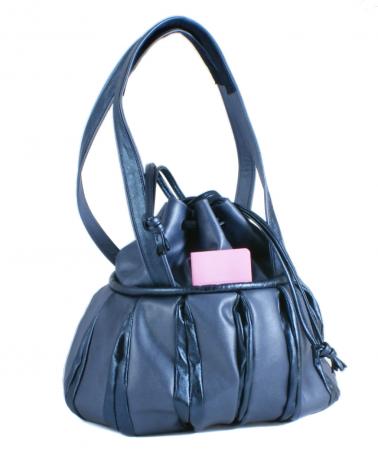 PRINCESS SLOUCH <br /> royal blue & blue metallic