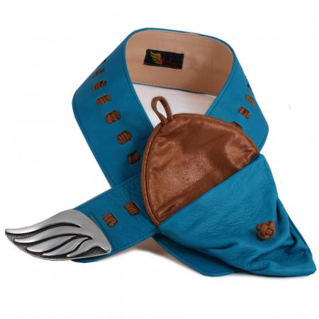 HIP DITTY RIBBON<br>turquoise & copper
