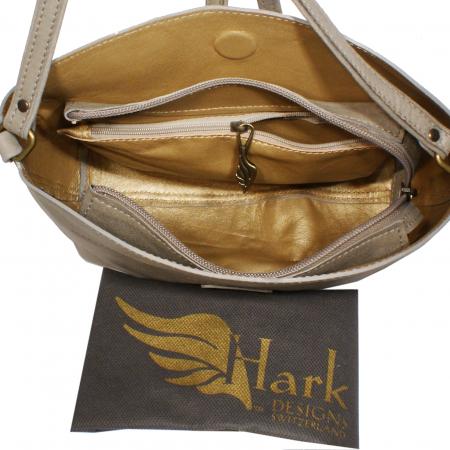 MINI ROO<br>grey & gold