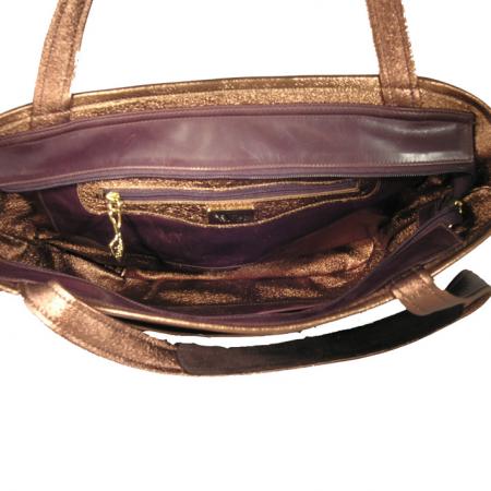SWOOSH <br /> chocolate & bronze