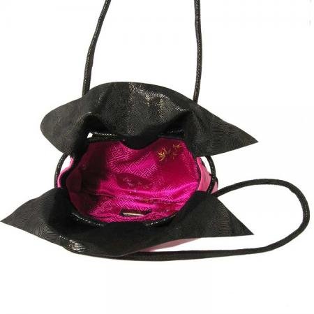 NANA BAG <br /> pink & black