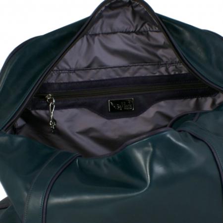 SMALL LAZY WEEKENDER <br/>  teal & purple