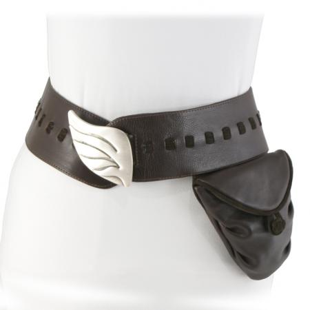 CONVERTIBLE <br/> HIP DITTY RIBBON <br/> Dark Brown
