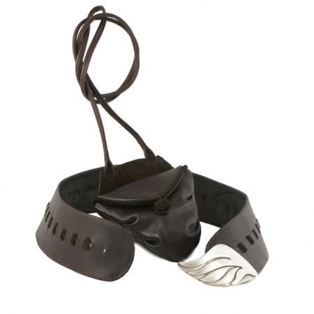 CONVERTIBLE <br/> HIP DITTY RIBBON <br/> Dark Brown