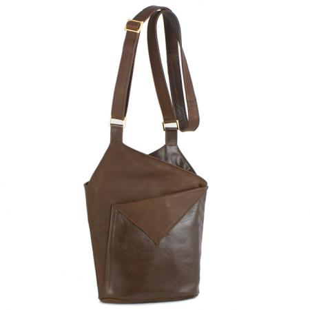 ORIGAMI BAG <br/> brown