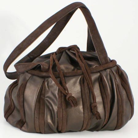 ROYAL SLOUCH  <br />  Dark Brown & Suede