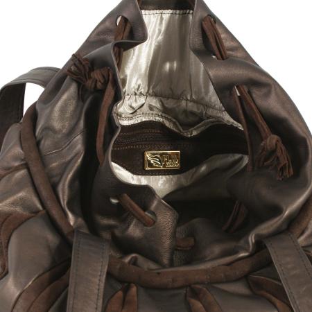 ROYAL SLOUCH  <br />  Dark Brown & Suede