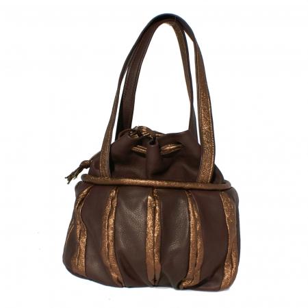 PRINCESS SLOUCH <br> mahogany & bronze