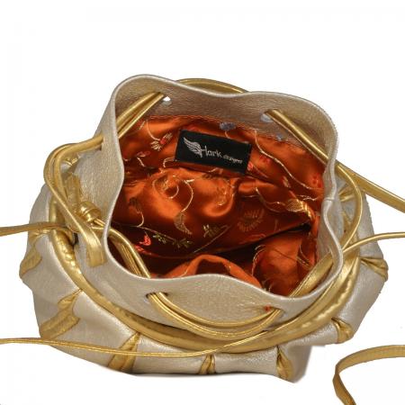 TWINKLE SLOUCH <br> champaign & gold