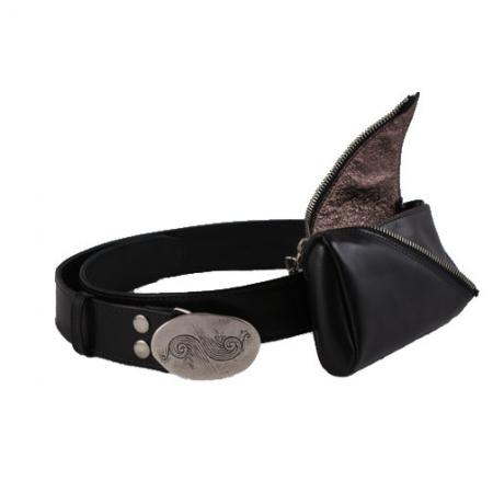CONVERTABLE HIP ZIP<br> black