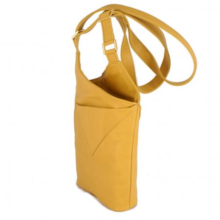 ORIGAMI BAG<br /> mustard