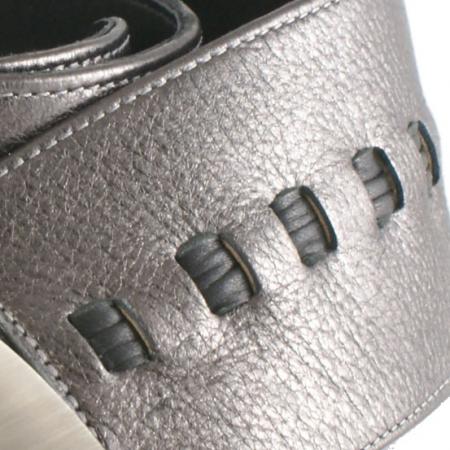 CURVE PERFECT RIBBON BELT <br />  anthracite & black