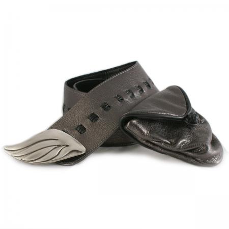 HIP DITTY RIBBON <br > anthracite & black