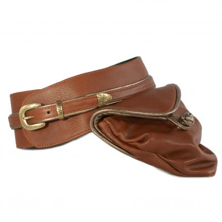 HIP DITTY WEST <br /> cognac & pewter