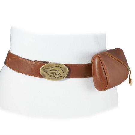CONVERTIBLE HIP ZIP<br /> cognac & bronze