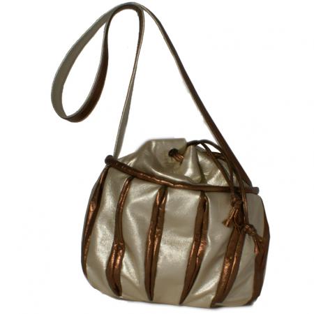 PRINCESS SLOUCH <br />  champaign & bronze