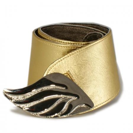 CURVE PERFECT CLASSIC BELT <br /> gold