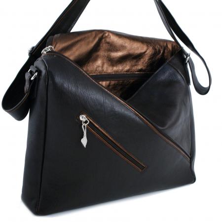 PASSAGE 44 <BR> dark brown & bronze