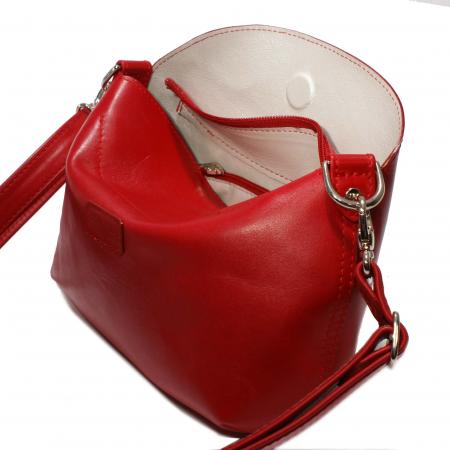 MINI ROO<br>red & pearl grey