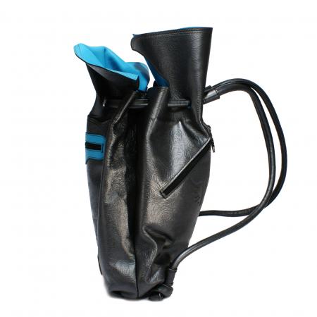 NANA PACK <br>gunmetal & turquoise