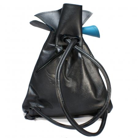 NANA PACK <br>gunmetal & turquoise