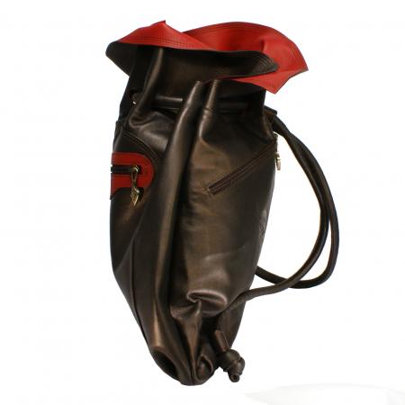 NANA PACK<br> dark brown pearl & red