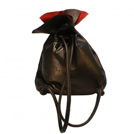 NANA PACK<br> dark brown pearl & red
