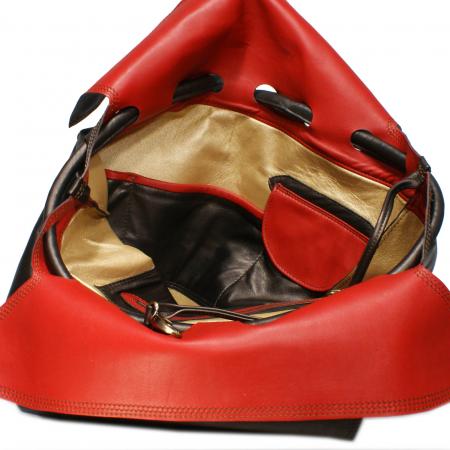 NANA PACK<br> dark brown pearl & red
