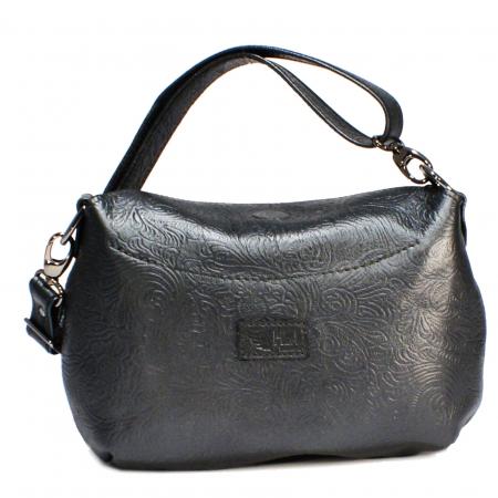 MINI ROO <br> anthracite pearl print & vilolet