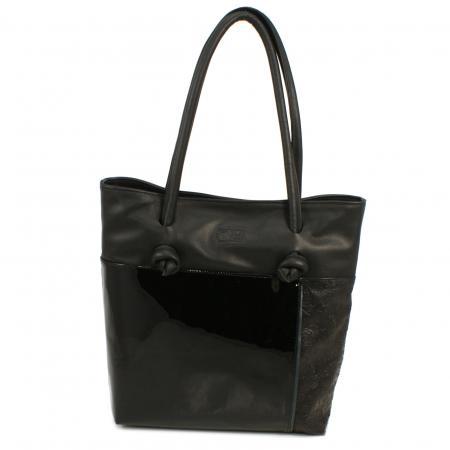 AEQUITLI the medium Shopper <br> black