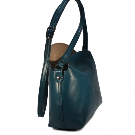 MINI ROO <br> petrol & taupe