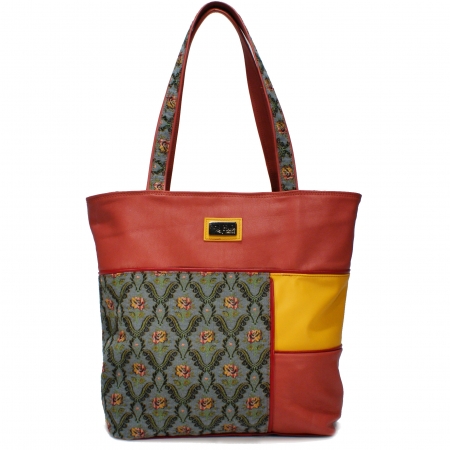 MONDRI<br>textile & pink & yellow