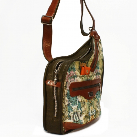 ESTAFETTE<br>textile olive & cognac 