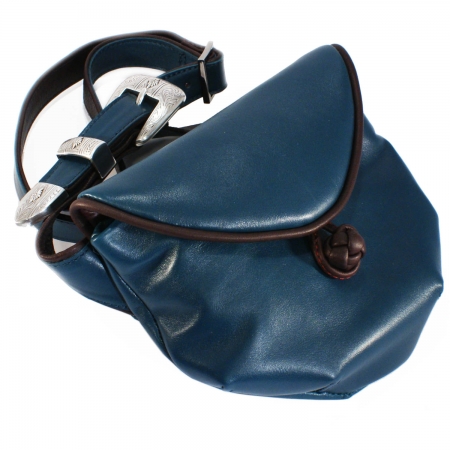 HIP HIP BAG <br> petrol & aubergine