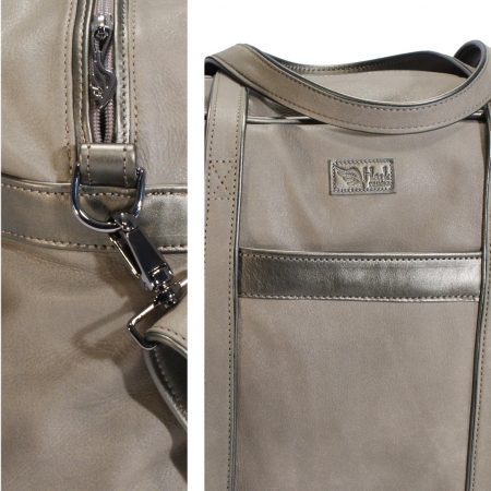 FELICITY WEEKENDER <br> grey & pewter