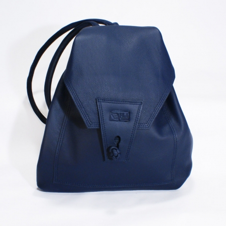 KIT SAC<br> navy blue & taupe