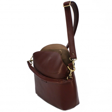 ROO<br> mahogany & taupe