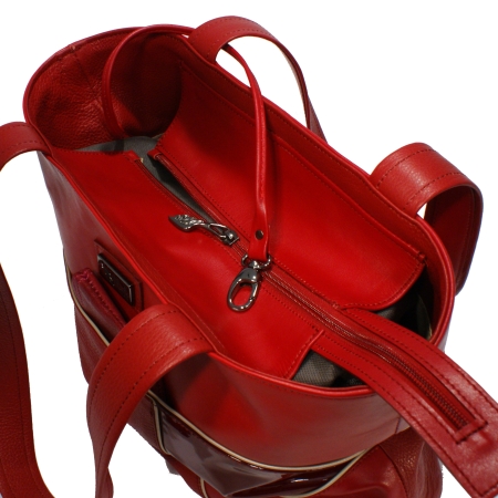 MONDRI<br> red & cream