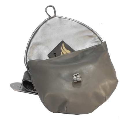 HIP HIP  BAG    <br> grey & silver