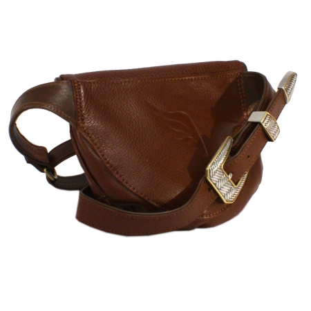 HIP HIP BAG <br> congac & darkbrown